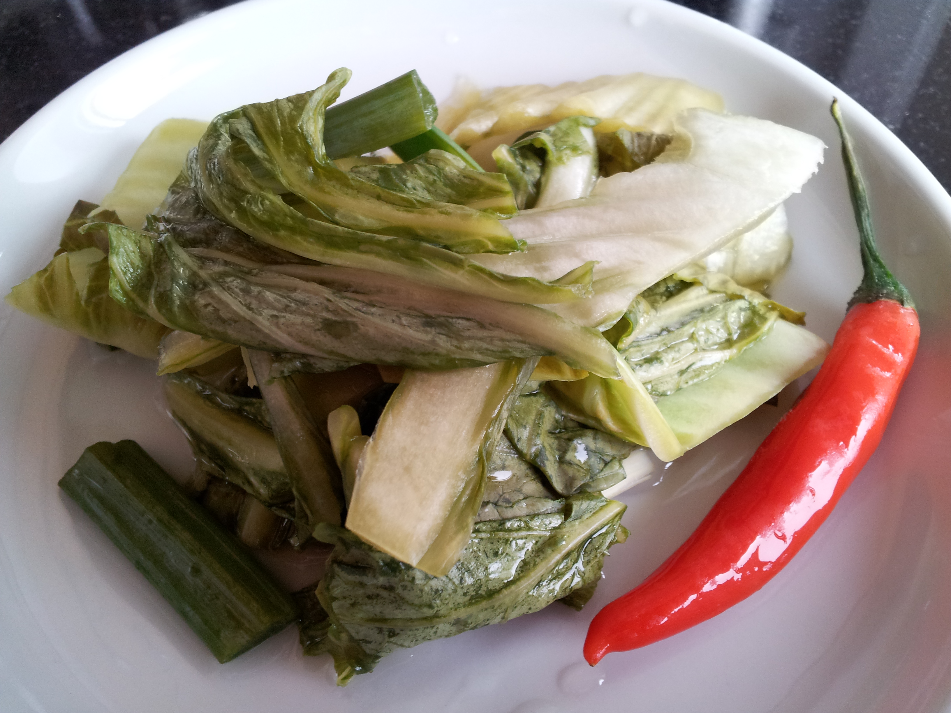 Dưa Chua (Vietnamese Pickled Mustard Greens)