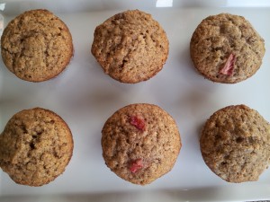 strawberry muffins top